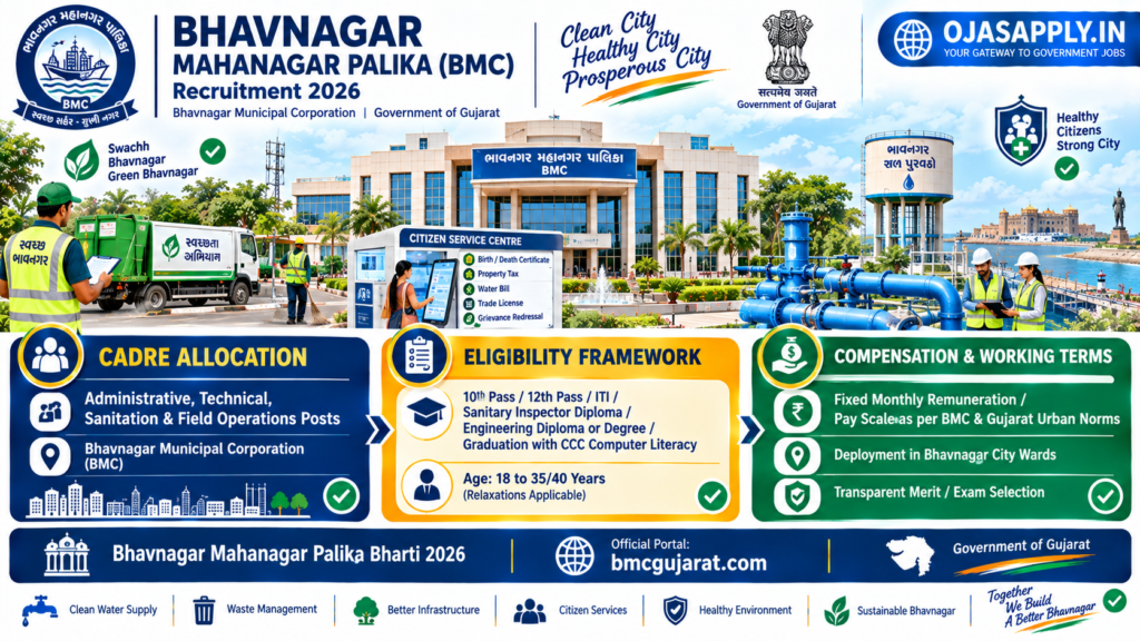 BMC Garden Superintendent Recruitment 2026 Salary Pay Level 9 Exam Pattern Infographic